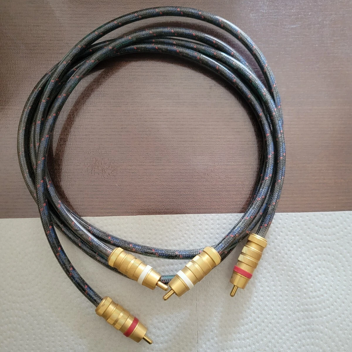 ★ACROLINK 6N-A2400Ⅱ　RCA インターコネクト　約１m　① ACROLINK(ACROTEC) 6N-A2400II RCA(1.0mペア) RCAケーブル 元箱付