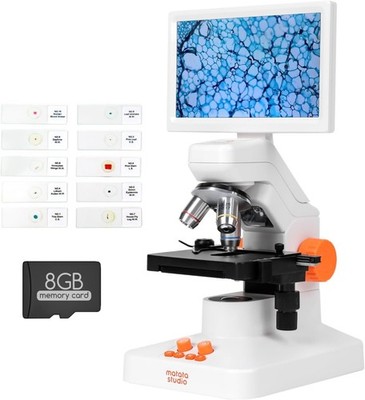 MT3-4 4K kabelloses Digitalmikroskop für Kinder Erwachsene 1200X professionell biologisch