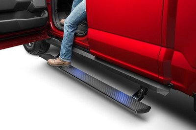 AMP Research 77154-01A PowerStep XL Electric Running Board - 3'' Additional Drop