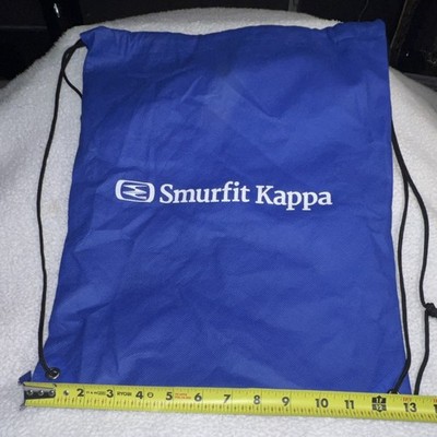 Smurfit Kappa Blue Polypropylene Drawstring Backpack Bag KT7500 ASI 67866