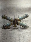 Civil War Union 1st Heavy Artillery Crossed Cannons Hat Badge Insignia