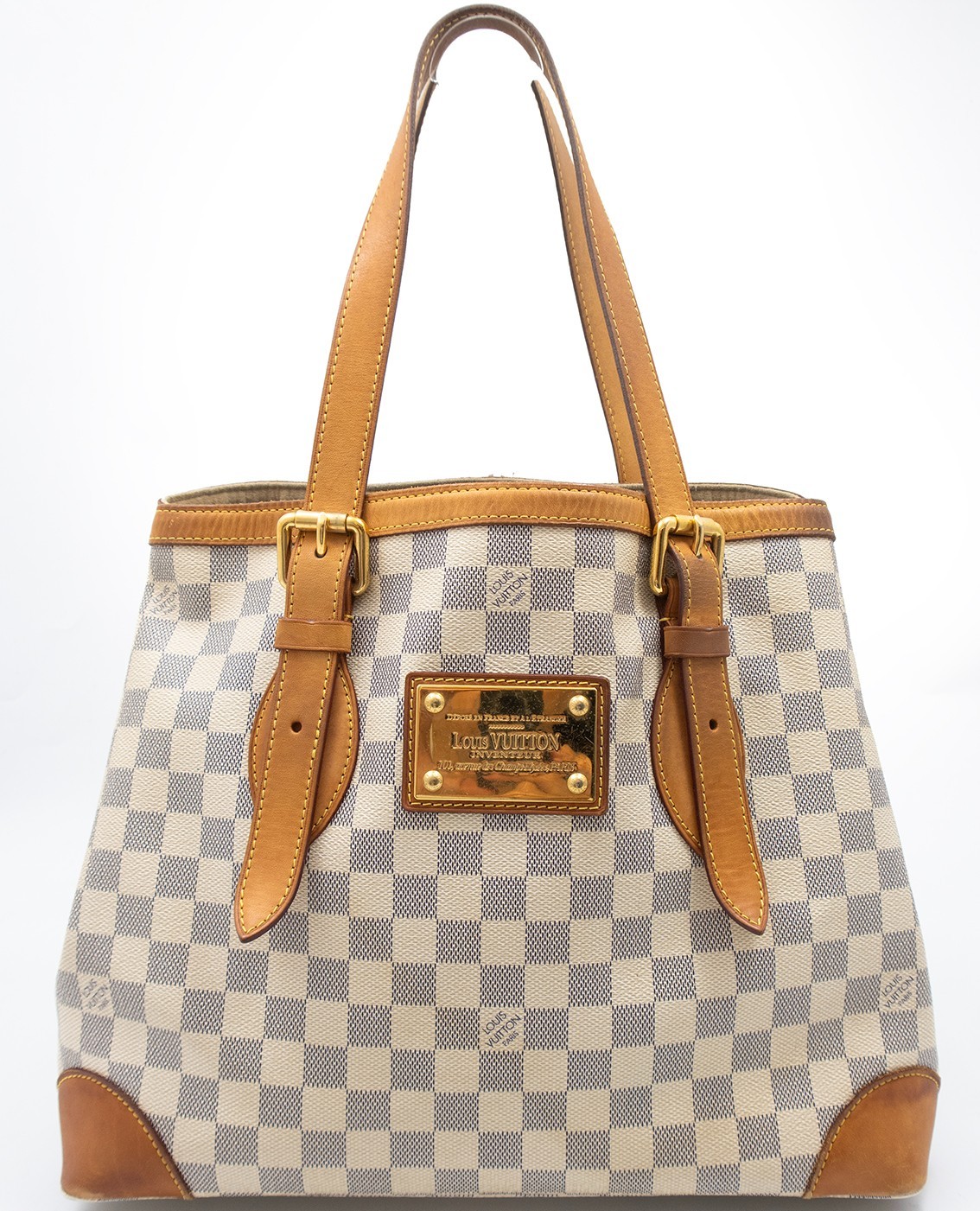 Louis Vuitton Damier Azur Hampstead shopping shoulder bag shoulder bag bag