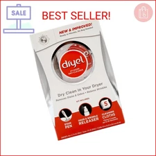 dryel At-Home Dry Cleaner Kit, New and Improved Formula with Rapid Refresh Techn