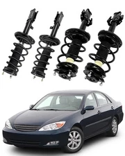 4PCS Front Rear Complete Strut & Spring Assemblies For 2004-2006 Toyota Camry