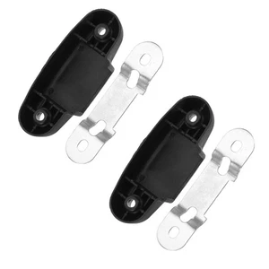 2pcs Office Chair Backrest Bracket - Ergonomic Waist Support Fastener