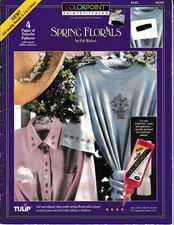 Spring Florals Transfer Patterns Colorpoint Paintstitching 91205