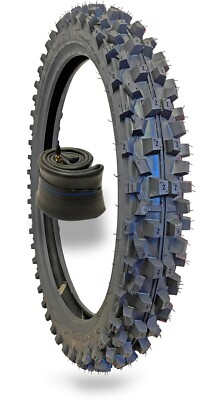 WIG Racing Motocross Tire Set - 110/90-19 Rear & 80/100-21 Front Dirt Bike Tires With Inner Tubes - View #9