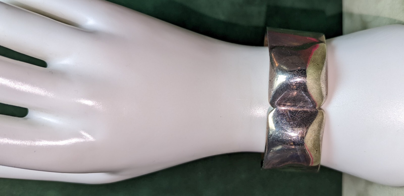 MUNIR  Solid STERLING SILVER Unique Style Cuff Br… - image 6