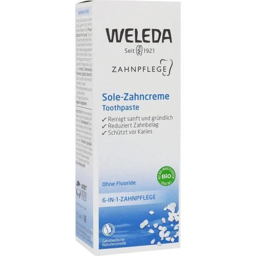 WELEDA AG 3x WELEDA Sole Zahncreme 75 ml PZN: 2436546