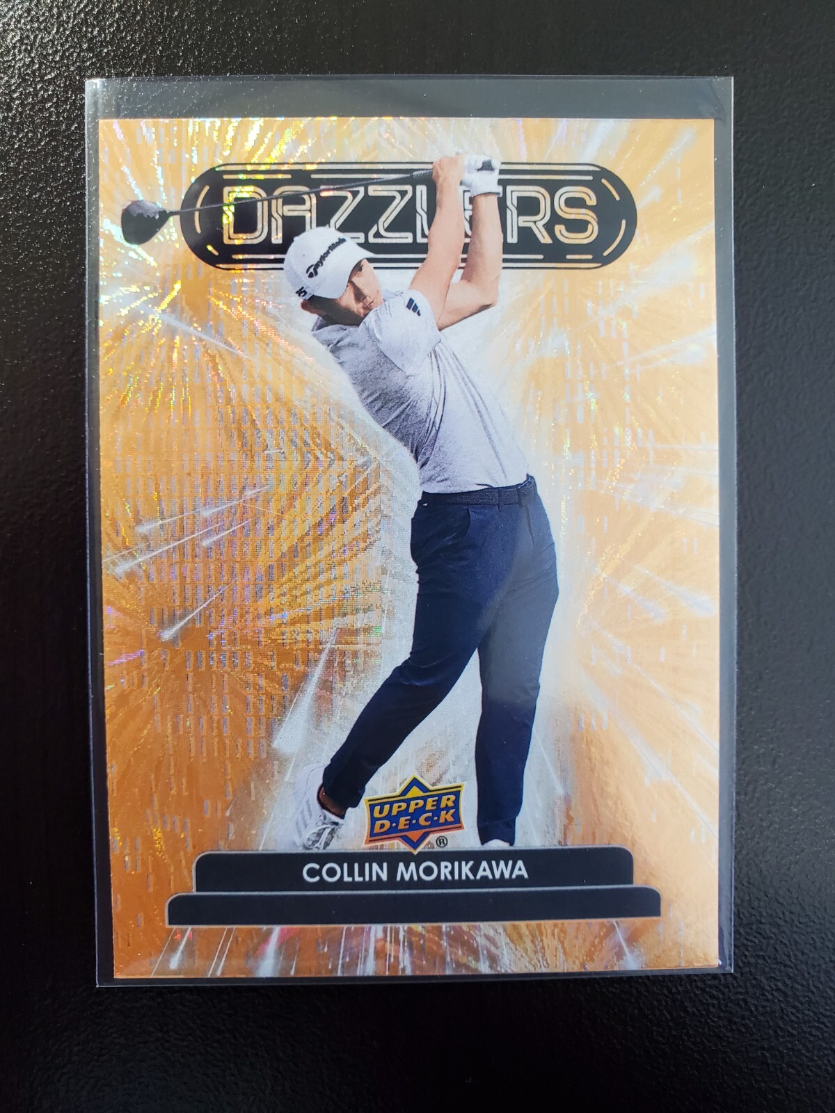 2024 Upper Deck Golf - COLLIN MORIKAWA, ORANGE DAZZLERS SP Card #DZ-5