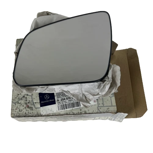 NEW OEM 2008 2009 Mercedes C300 C350 Left Side View Mirror Glass 204-810-07-21