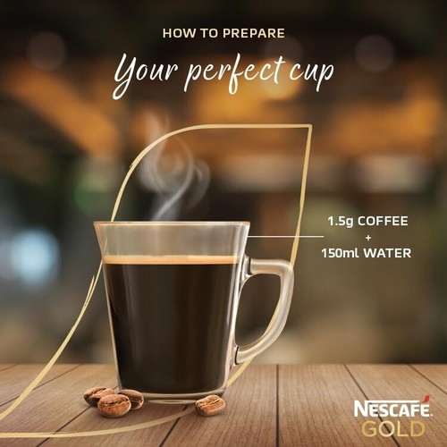 Nescafe Gold Rich And Smooth Instant Coffee Powder 90g Jar - Picture 7 of 14