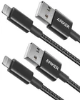 Anker iPhone Charger Cable, (2-Pack) 6ft USB-A to Lightning MFI Certified