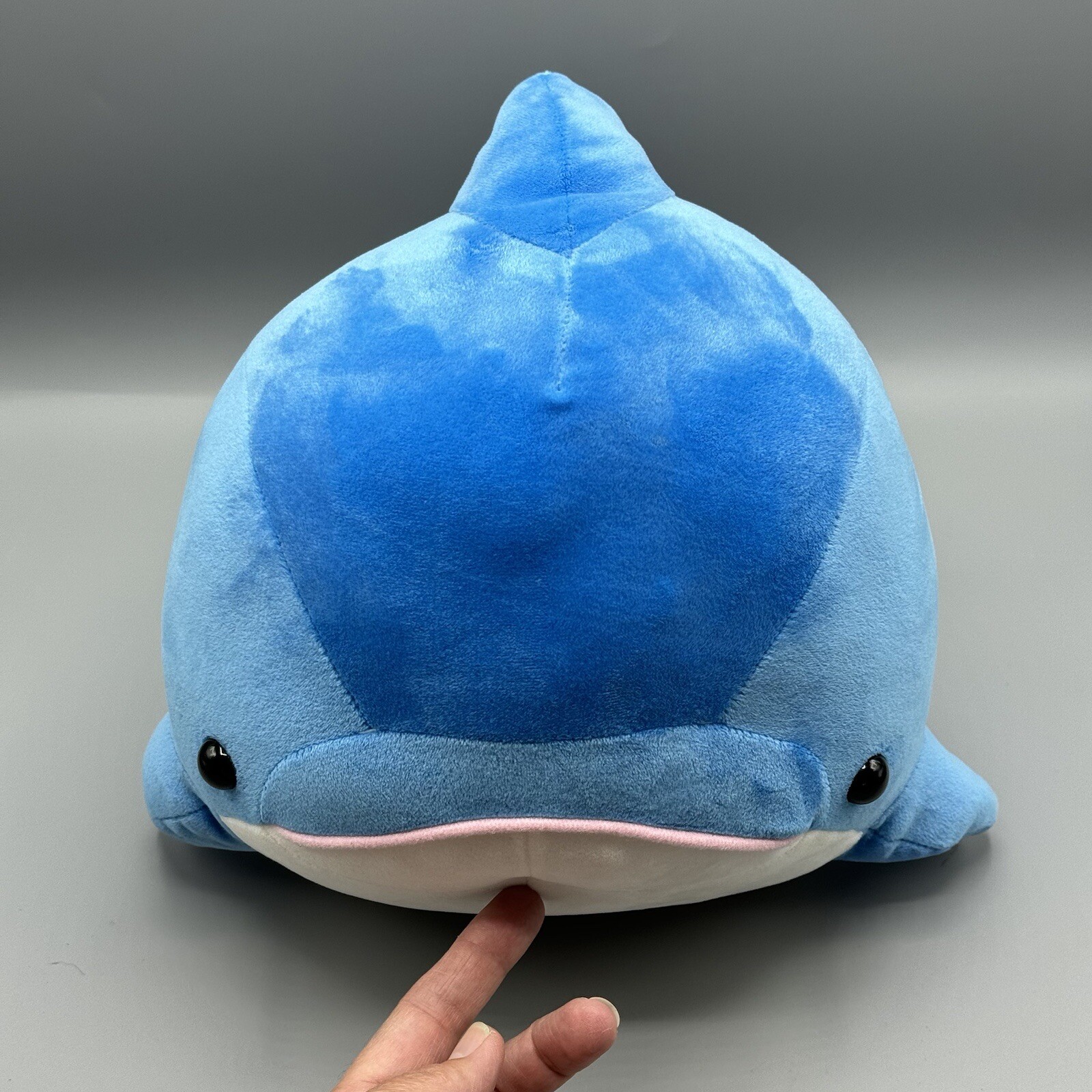 Hakkejima Sea Paradise Dolphin Shark Whale Plush Stuffed Animal Squeaky Fin 11