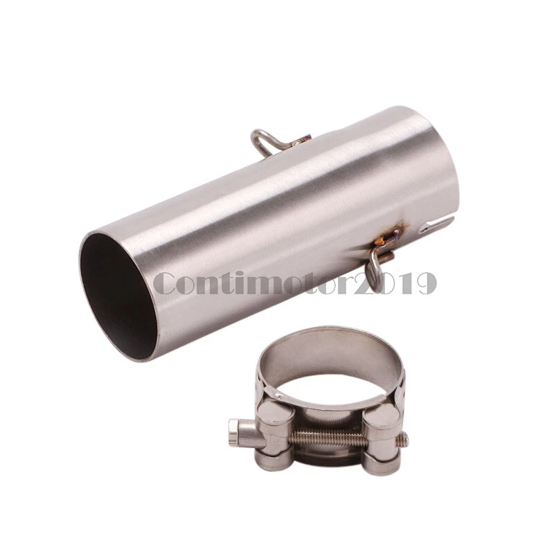 Tubo medio para Yamaha YZF R1 2006-2016 sistema de escape tubo de enlace silenciador de carbono Foto 3 de 3