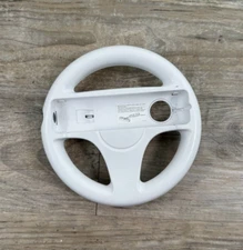 Nintendo Wii Racing Wheel for Mario Kart Official OEM Controller Accessory White