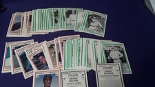 1982 TCMA PITCHER'S GREATEST SET COMPLETE BASEBALL 1-45 BLACK +34 DIF BLUE NICE