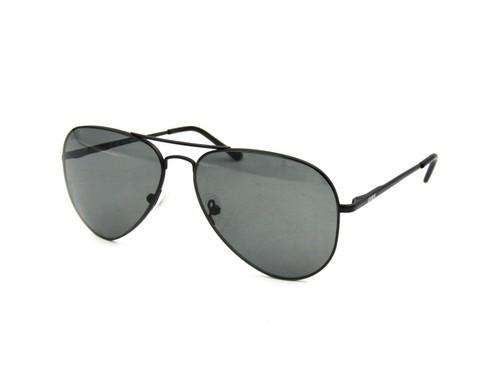 UVEX LGL 45 Unisex Polarized Aviator Sunglasses, Black / Gray. 135mm wide #C45 - Picture 1 of 8