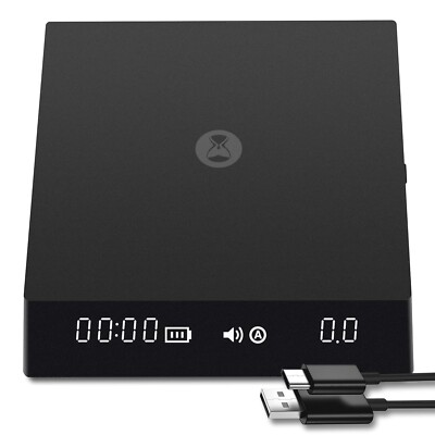 TIMEMORE Digital Kitchen Coffee Scale Drip Conpact 2kg 0.1g with Timer USB NANO