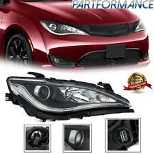 For 2017-2020 Chrysler Pacifica Halogen Headlight With LED Right Passenger Side