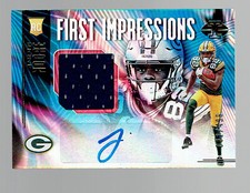 2018 Illusions First Impressions Memorabilia /499 J'Mon Moore Auto  Packers