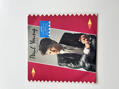 Paul Young  signed LP-Cover ''No Parlez'' Vinyl