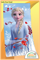 Badetuch Badestola Strandtuch Handtuch Disney Die EisköNigin Elsa Gr.75X150Cm