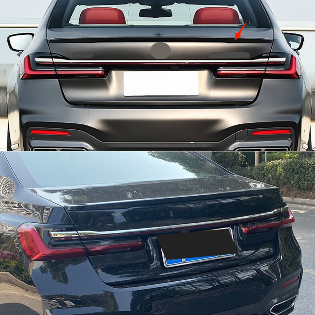 Rear Trunk Spoiler Wing For BMW 7 Series G11 G12 750i 740i 2016-2022 ...