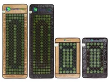 HealthyLine Mesh FIR Heating Pad Jade Tourmaline for Back Pain Arthritis Relief