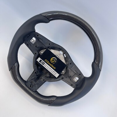 For Jaguar 2007-2009 XK XKR 2008-2015 XF X250 Real Carbon Fiber Steering Wheel