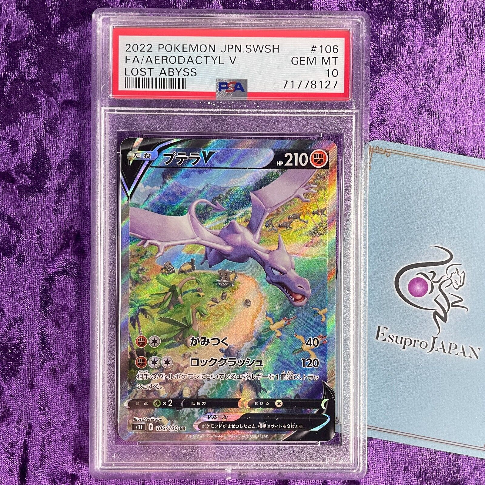 Aerodactyl V (Full Art)