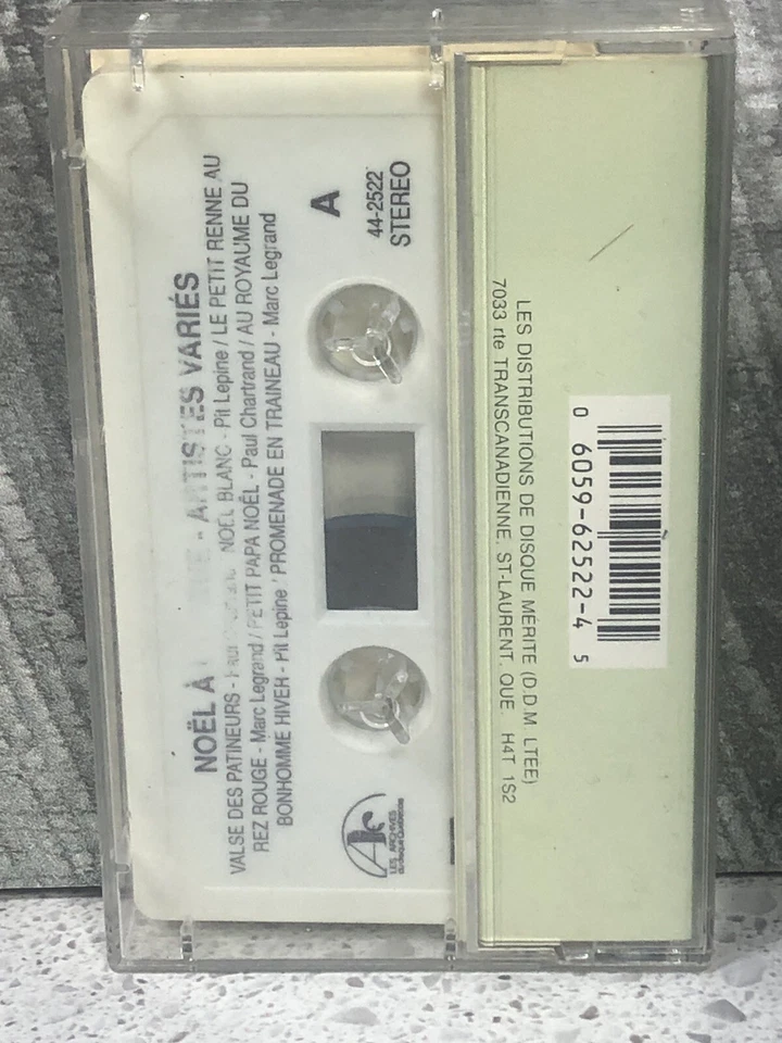 NOEL A L’ORGUE Cassette Tape PIT LEPINE MARC LEGRAND PAUL CHARTRAND - Image 2 of 3