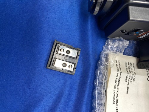 Achiever TZ250 flash multi-dedicated auto thyristor camera flash in original box - Picture 9 of 10