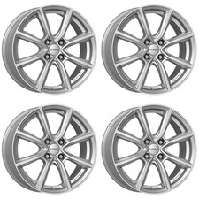4 Dezent TN silver Felgen 5.5Jx15 4x100 für Volkswagen Cross Up! Golf Up! Vento