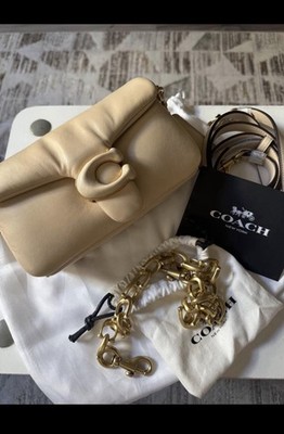 Coach Beige Tabby Shoulder Bag 