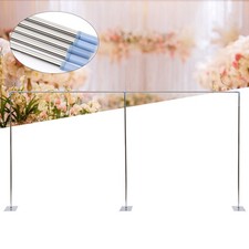20ft x 10ft Heavy Duty Telescopic Wedding Backdrop Stand for Weddings Party Deco
