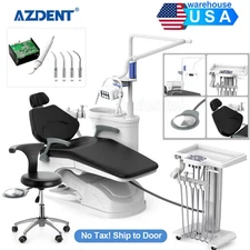 Dental Unit Chair Integral Computer Controlled DC Motor + Ceramic spittoon FDA