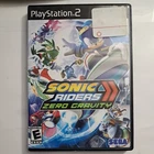 Sonic Riders: Zero Gravity PS2 ORIGINAL REPLACEMENT CASE, ARTWORK, & MANUAL
