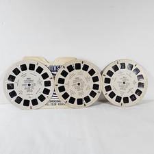 Vtg View Master Reels Lot Of 3 Complete 925-927 ST. LOUIS ZOO Performing Animal