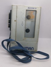 Sony WM 4 Walkman Cassette player Motor spins has issues For Parts or repair