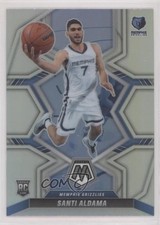 2021-22 Panini Mosaic Rookies Silver Prizm Santi Aldama #229 Rookie RC f2v
