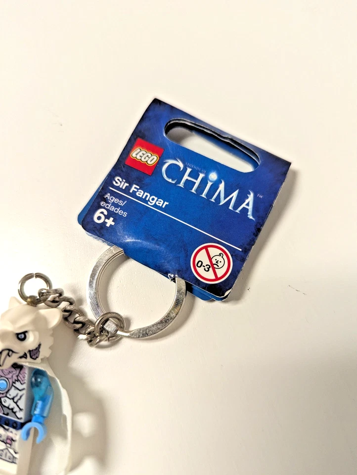New LEGO Legends of Chima Minifigure Sir Fangar Key Chain (850909) loc087 - Image 2 of 4