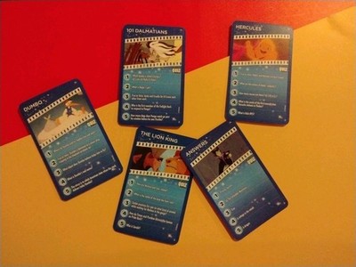 2016 Top Trumps Quiz DISNEY winning moves (you pick) cards Free Shipping