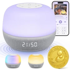 2025 Mom's Choice Awards | Sound Machine Baby White Noise Machine with Sunris...