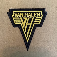 Van Halen Embroidered Patch 2 7/8"x 2 7/8" Iron-on/Sew-on Free Shipping