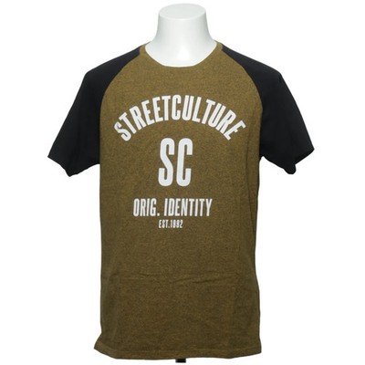 FSBN, T-shirt, Größe: XL, Grün/Schwarz, Print, Herren #17m