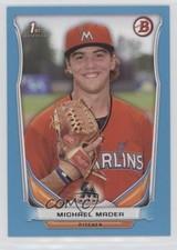 2014 Bowman Draft Blue 290/399 Michael Mader #DP102 1b0