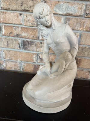 Vintage Austin Productions  David Fisher  Love s Moment  Mother Child Sculpture
