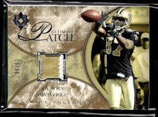 JOE HORN 2006 UD ULTIMATE COLLECTION GU JERSEY PATCH  /50 !!🔥🔥SAINTS