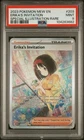 2023 POKEMON MEW EN-151 SPECIAL ILLUSTRATION RARE #203 ERIKA'S INVITATION PSA 9